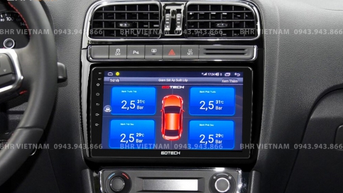 Màn hình DVD Android xe Volkswagen Polo 2009 - nay | Gotech GT8 Max
